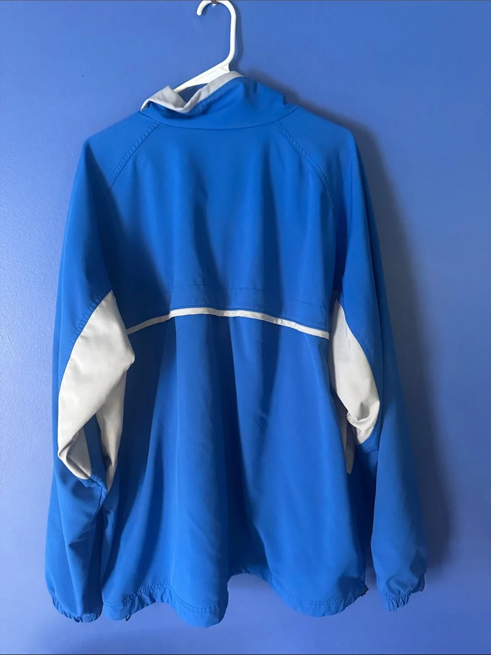 Columbia Blue with Light Gray Kentucky Quarter-Zip Pullover